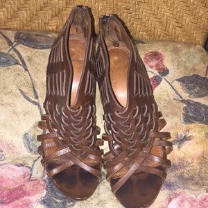 Brown Givenchy Strappy Sandals